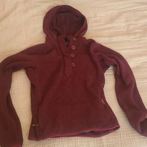 Small north face quarter zip hoodie